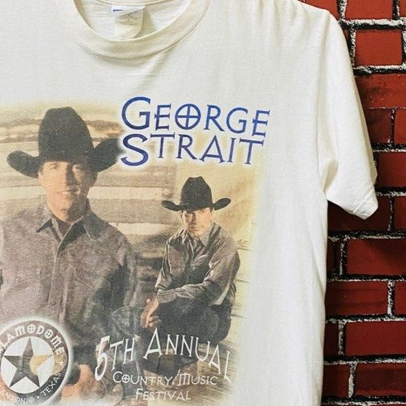 George Strait Unisex T-shirt, Country Music Fans Gift Tee Shirt, Shirt For Fans - Picture 3 of 5